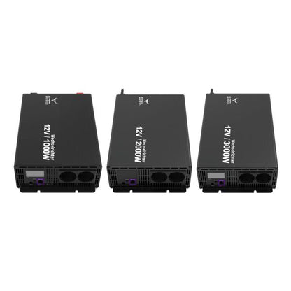 Wechselrichter 1000 W ohne Netzvorrangschaltung mit Display