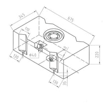 Frischwassertank 45 Typ SC 15045
