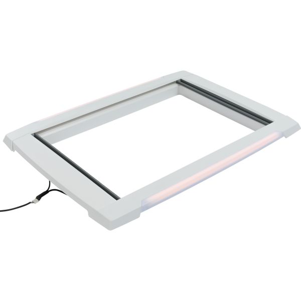 Innenrahmen MPK Dachhauben LED 700 x 500 mm, signalweiß