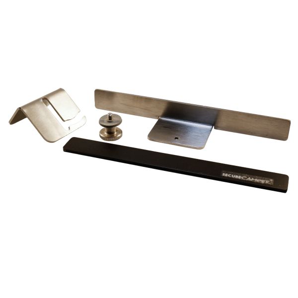 Einbruchschutz für Fenster für Dometic/Polyvision rahmenlos, silber, S