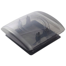 Dachhaube VisionVent S pro mit Fliegengitter und Verdunkelung, cremeweiß