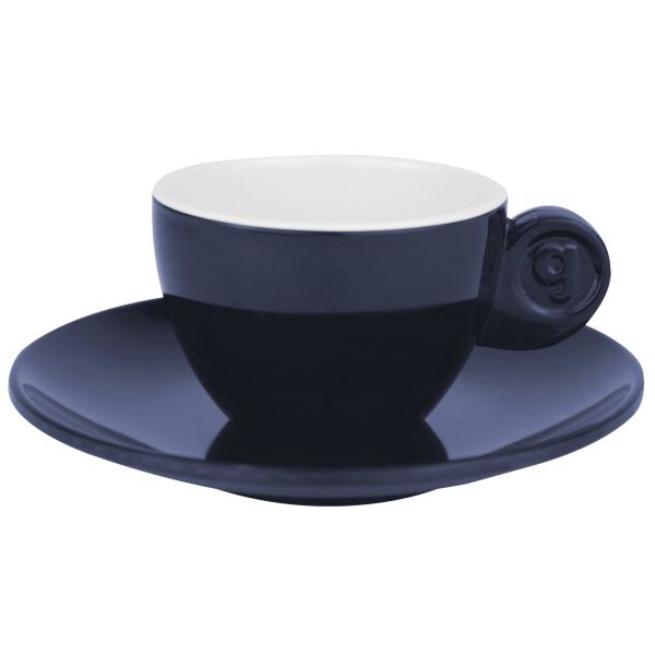 Espressoset Solid Line, schwarz