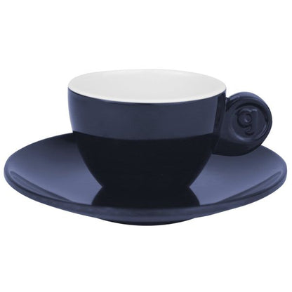 Espressoset Solid Line, schwarz
