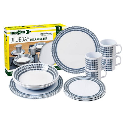 Geschirrset Bluebay