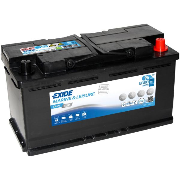 Batterie Dual AGM, 50 Ah