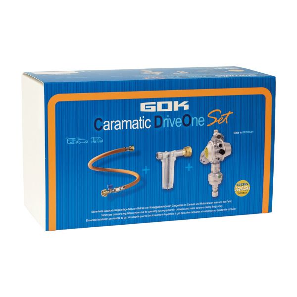 Sicherheits-Gasdruck-Regelanlage Caramatic DriveOne Set