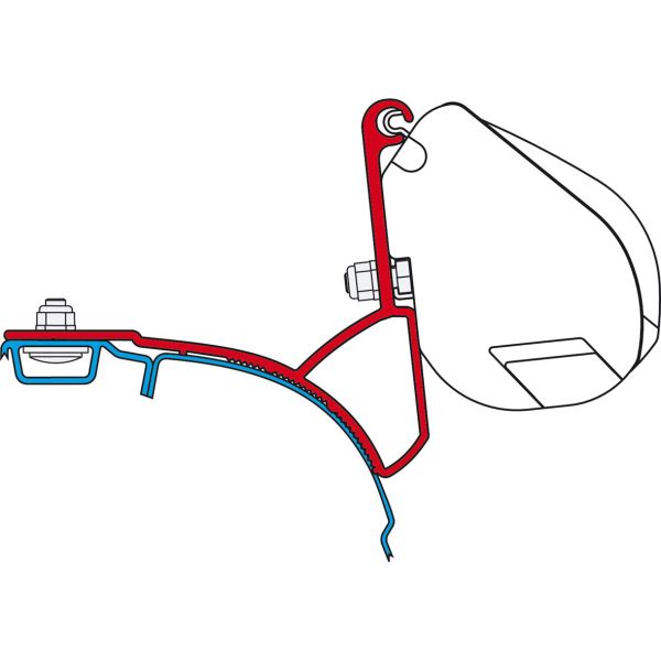 Kit VW T5/T6 Multivan/Transporter mit VW Rail