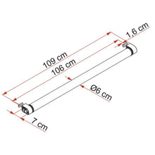 Ladehilfe Roller Roof Rail, l: 109 cm
