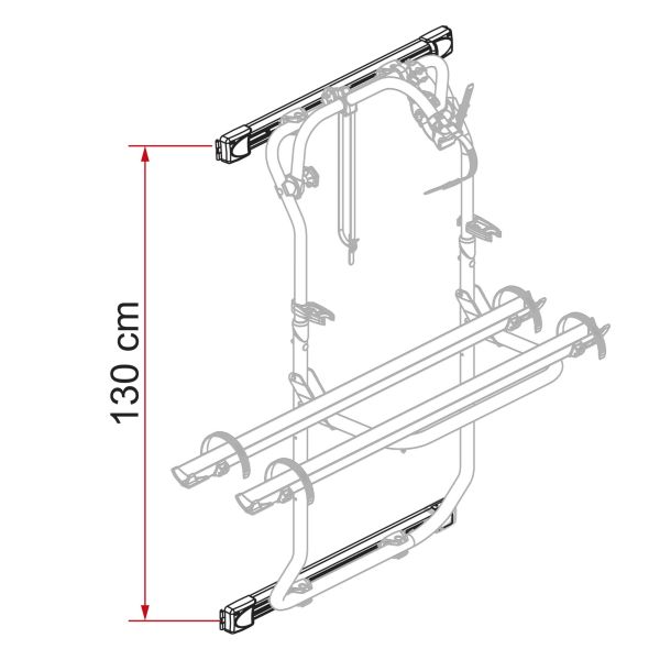 Kit Bar Carry-Bike DJ für Fiat Ducato X250/X290