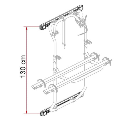 Kit Bar Carry-Bike DJ für Fiat Ducato X250/X290