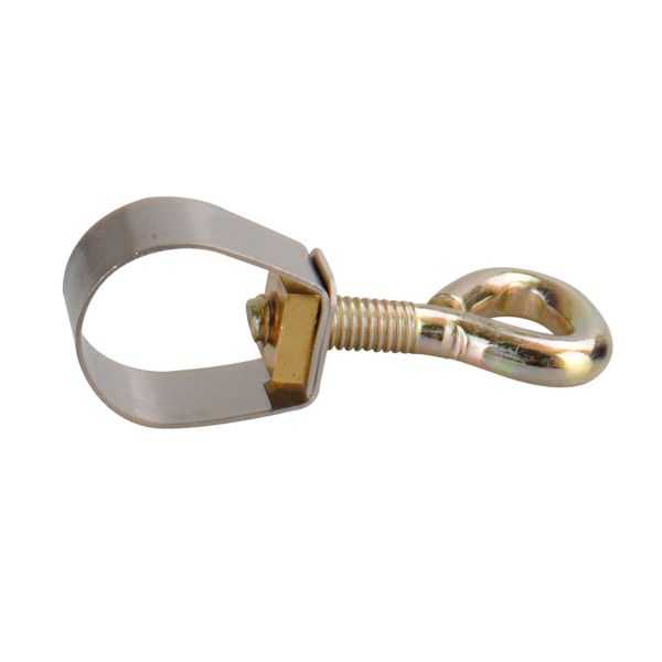 Rohrklemmen mit Herzschraube, 19 mm