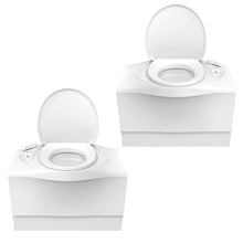 Cassettentoilette C402C, links