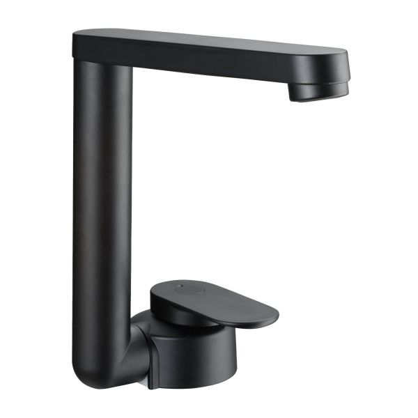 Einhebelmischer Twister S, schwarz